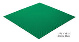 BRICTEK Green Baseplate Construction Kit, 15.625" x 15.625"