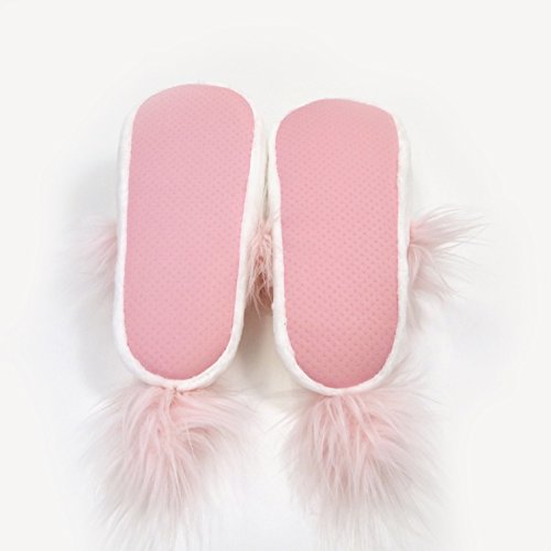 GUND Unicorn Stuffed Animal Plush Slippers, White, One Size