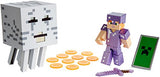 Minecraft Alex vs Fire-Breathing Ghast Battle in a Box