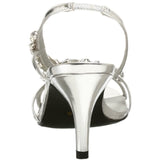Dyeables Women's Cheryl Sandal,Silver,7.5 M