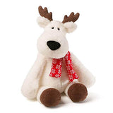 GUND Aspen Reindeer Holiday Stuffed Animal Plush, White, 18"