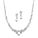 Regal Crystal Bridal or Prom Necklace & Earrings Set 4192S