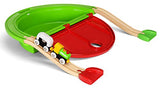 BRIO World - 33711 My First Take Along Set | 7 Piece Train Toy with Accessories and Wooden Tracks for Kids Ages 18 Months and Up