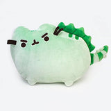 GUND Pusheen Pusheenosaurus Plush Stuffed Animal Dinosaur Cat, Green, 13"