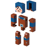 Minecraft Fusion Figures Craft-A-Figure Set, Build Your Own Characters to Play with, Trade and Collect, Toys for Kids Ages 6 Years and Older, GVV15