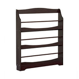 Guidecraft Expressions Espresso - Dark Cherry Bookrack - Storage Bookshelf Kids School Furniture