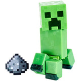 Minecraft Creeper 3.25" Scale Scale Video Game Authentic Action Figure with Accessory and Craft-a-Block