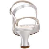 Touch Ups Women's Margie Ankle Wrap Sandal,White,6 W US