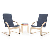 Guidecraft Kiddie Rocker Chair Set, Denim