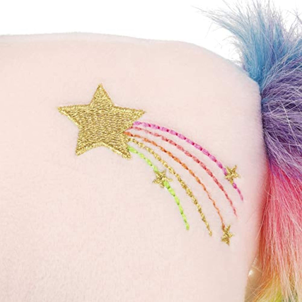 GUND Starflower Unicorn Rainbow Sparkle Plush Stuffed Animal, Pink, 15"