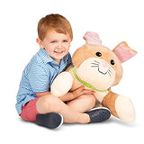 Melissa & Doug Cuddle Bunny Jumbo Plush Stuffed Animal with Activity Card