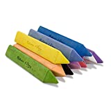 Melissa & Doug 10 Jumbo Triangular Chalk Sticks