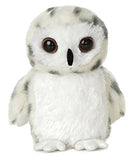 Aurora Mini Flopsie 6" Snowy Owl,White