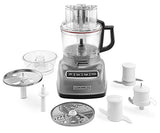 KitchenAid KFP0933CU 9-Cup Food Processor with Exact Slice System, Contour Silver