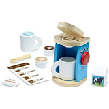 Melissa & Doug Wooden Brew & Serve Coffee Set+ Free Scratch Art Mini-Pad Bundle