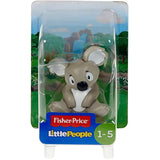 Bundle of 2 |Fisher-Price Little People Single Animal (Koala + Monkey)