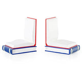 Guidecraft Hand Painted Open Book Bookends, Kids Furniture and Classroom Decoration