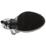 Touch Ups Women's Cupid Platform Pump,Silver,5 M US