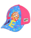Shopkins Girls LOVE Colored Hearts Baseball Cap (One size, Pink/Blue/Multi)