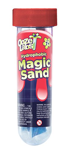 Thames & Kosmos Ooze Labs Magic Sand Fun, Simple Science Experiment | Bizarre Sand That Never Gets Wet! | Great Party Favor, Stocking Stuffer, Easter Basket Goodie | Safe, Fast, Educational Activity