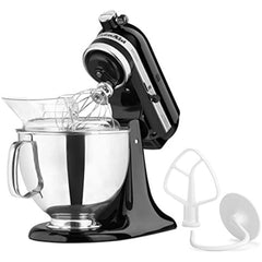 KitchenAid KSM150PSOB Artisan Series 5-Qt. Stand Mixer with Pouring Shield - Onyx Black