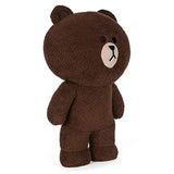 GUND LINE Friends Brown Standing Plush Stuffed Animal Bear, Brown, 14"