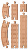 Fisher Price Thomas the Train Wooden Railway Straight and Curved Expansion Track Y4089