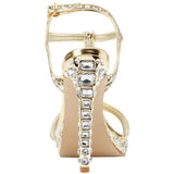 Touch Ups Women's Darcy Platform Sandal,Gold Glitter,10.5 M US
