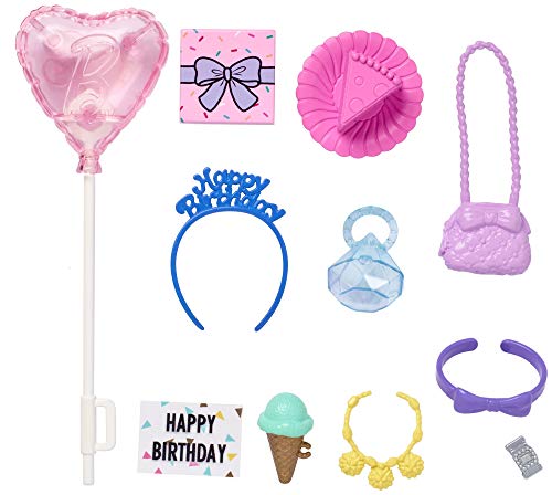 Barbie Storytelling Birthday Party Accessories Fashion Pack PLAYSET GHX36