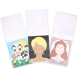 Melissa & Doug Make-a-Face Sticker Pads Set: Fashion Faces, Sparkling Princesses, Crazy Animals