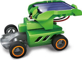 OWI OWI-MSK640 7 in 1 Rechargeable Solar Transformers; Enjoy 5 Different Cars: Solar Car, Concept Car, Bulldozer, Dump Truck and Concept Car