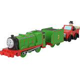 Fisher-Price Thomas & Friends Henry with Winston and Sir Topham Hatt, motorized toy train for preschool kids 3 years and older