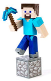 Minecraft 3.25-in Comic Maker Steve Figure, Accessories, and Free Comic Book App, Activity Toy for Boys and Girls Ages 6 and Older, Based on Minecraft Video Game