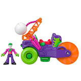 Fisher-Price Imaginext DC Super Friends The Joker Steamroller, Figure and Vehicle Set for Preschool Kids Ages 3 Years & up