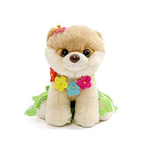 GUND Itty Bitty Boo Hula Plush Stuffed Dog, 5", Multicolor