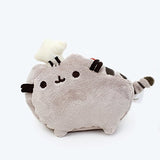 GUND Pusheen with Chef Hat Stuffed Plush Backpack Clip, 4.5"