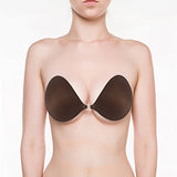 NuBra Feather-Lite Super Light Adhesive Bra (D, Chocolate)