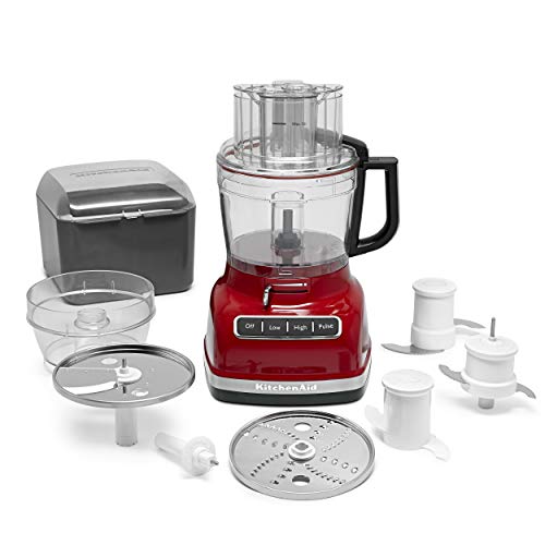 KitchenAid KFP1133ER 11-Cup Food Processor with Exact Slice System - Empire Red