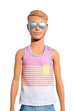 Barbie Ken Fashionistas Hyped Stripes Doll, Slim