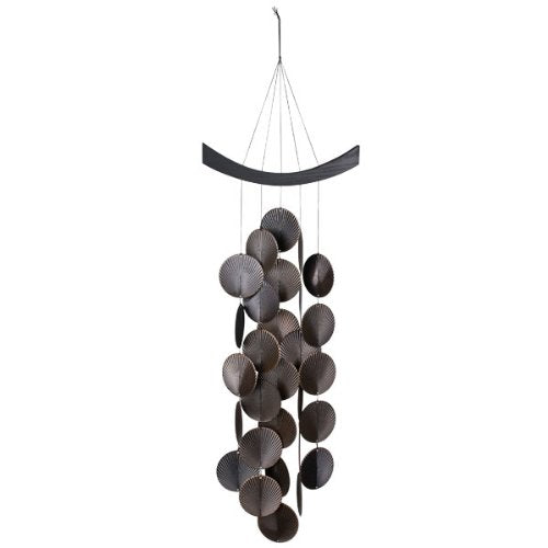 Woodstock Deco Waves Windchime, 33-1/2-Inch Long