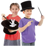 Melissa & Doug Deluxe Magic Set & Magic in a Snap - Magician's Pop-Up Magical Hat with Tricks