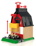BRIO 33719 Farm Railway Set | Toy Train Set for Kids Age 3 and Up,Green