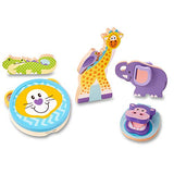 Melissa & Doug First Play Safari Animal Wooden Musical Instruments