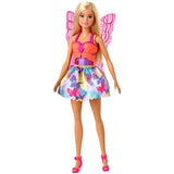 Barbie Dreamtopia Dress Up Doll Gift Set, 12.5-Inch, Blonde with Princess, Fairy and Mermaid Costumes, Gift for 3 to 7 Year Olds, Multicolor