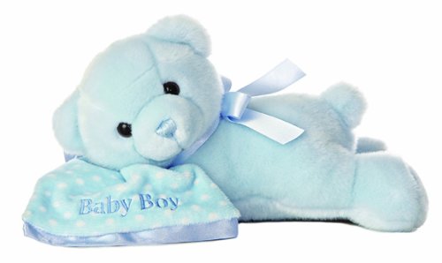 ebba Comfy Boy Musical Sleeping Bear, 12" Plush