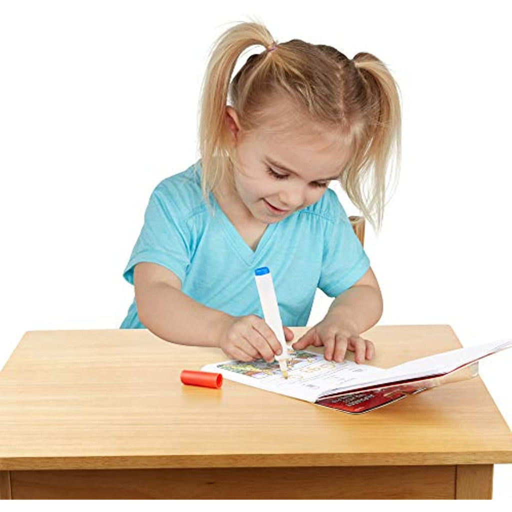 Melissa & Doug On the Go ColorBlast No Mess Alphabet Invisible Ink Coloring Pad Travel Activity– 24 Pages