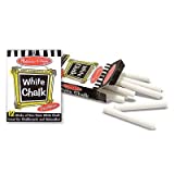 Melissa & Doug White Chalk, 12 Pieces