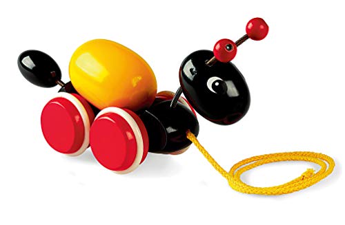 BRIO Pull Along Ant with Egg Baby Toy