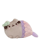 GUND Pusheen Mermaid Spiral Shell Cat Plush Stuffed Animal, Multicolor, 7"