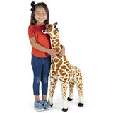 Melissa & Doug Lifelike Plush Standing Baby Giraffe Stuffed Animal – 3 Feet Tall